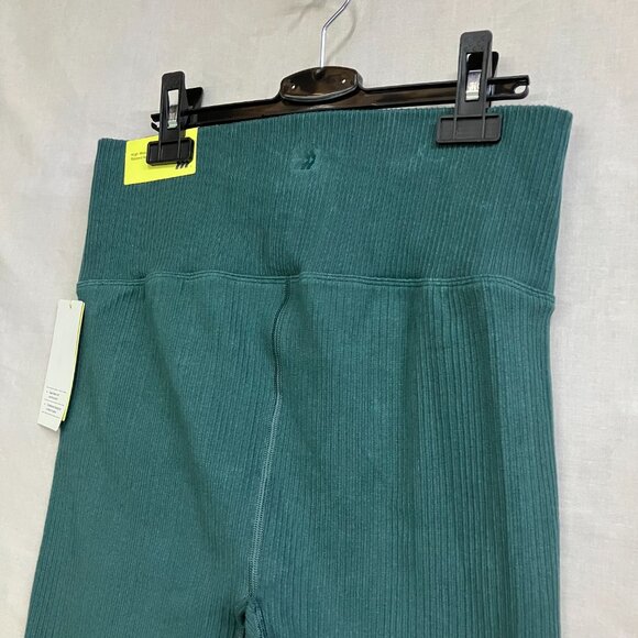 NWT All In Motion Women's XXL Green Seamless High-Rise Ribbed Leggings Workouts - Picture 12 of 14